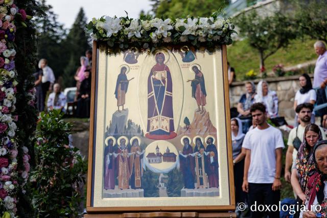 Prăznuirea Sfintei Cuvioase Teodora la Mănăstirea Sihla