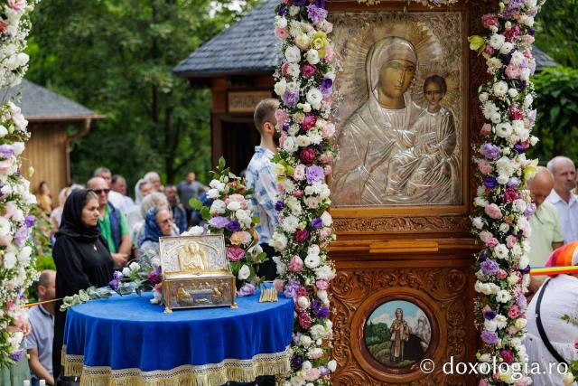 Prăznuirea Sfintei Cuvioase Teodora la Mănăstirea Sihla