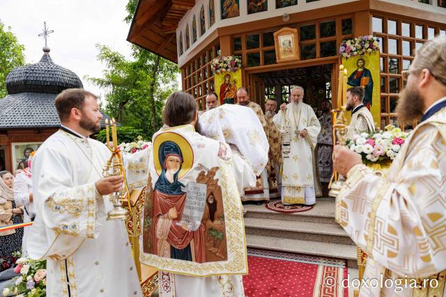 Prăznuirea Sfintei Cuvioase Teodora la Mănăstirea Sihla