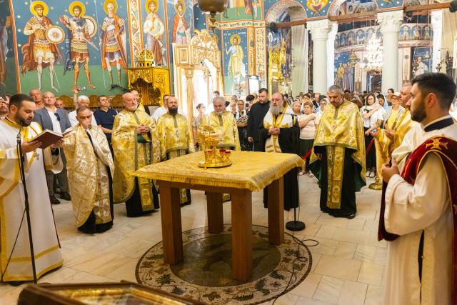 Slujba Privegherii în cinstea Sfintei Doamne Maria Brâncoveanu