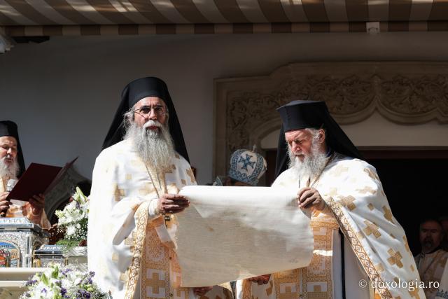 Proclamarea locală a canonizării Sfintelor Cuvioase Nazaria, Olimpiada și Elisabeta (Safta) Brâncoveanu de la Văratec