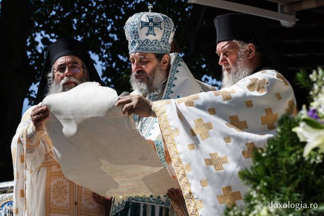 Proclamarea locală a canonizării Sfintelor Cuvioase Nazaria, Olimpiada și Elisabeta (Safta) Brâncoveanu de la Văratec
