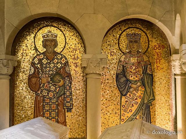 Închinare la mormintele Sfinților Împărați ai Georgiei, Mirian și Nana