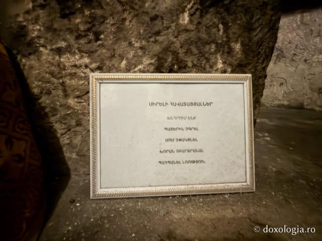 În adâncurile Khor Virapului, locul întemnițării Sfântului Ierarh Grigorie Luminătorul