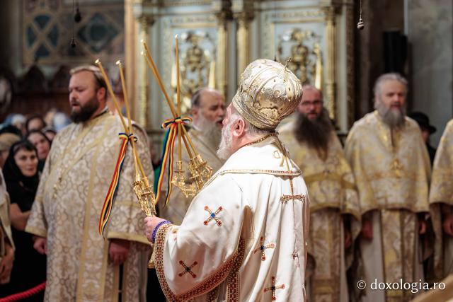 PS Visarion, Episcopul Tulcii, a slujit Sfânta Liturghie la Catedrala Mitropolitană din Iași în cea de-a patra zi de pelerinaj