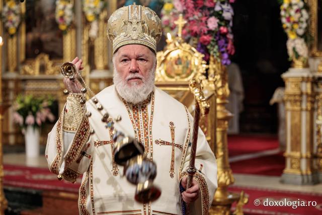 PS Visarion, Episcopul Tulcii, a slujit Sfânta Liturghie la Catedrala Mitropolitană din Iași în cea de-a patra zi de pelerinaj