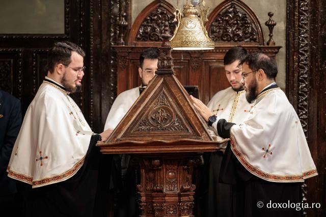 PS Visarion, Episcopul Tulcii, a slujit Sfânta Liturghie la Catedrala Mitropolitană din Iași în cea de-a patra zi de pelerinaj
