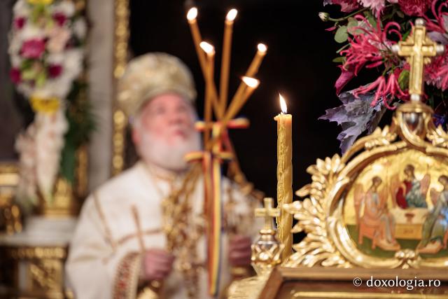 PS Visarion, Episcopul Tulcii, a slujit Sfânta Liturghie la Catedrala Mitropolitană din Iași în cea de-a patra zi de pelerinaj