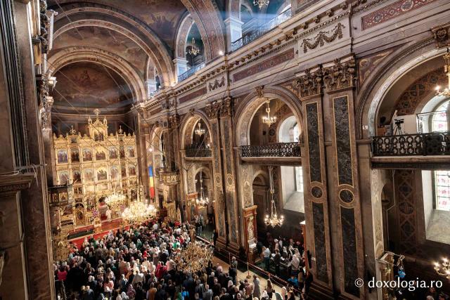 PS Visarion, Episcopul Tulcii, a slujit Sfânta Liturghie la Catedrala Mitropolitană din Iași în cea de-a patra zi de pelerinaj