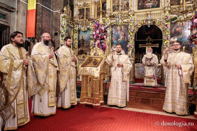PS Visarion, Episcopul Tulcii, a slujit Sfânta Liturghie la Catedrala Mitropolitană din Iași în cea de-a patra zi de pelerinaj