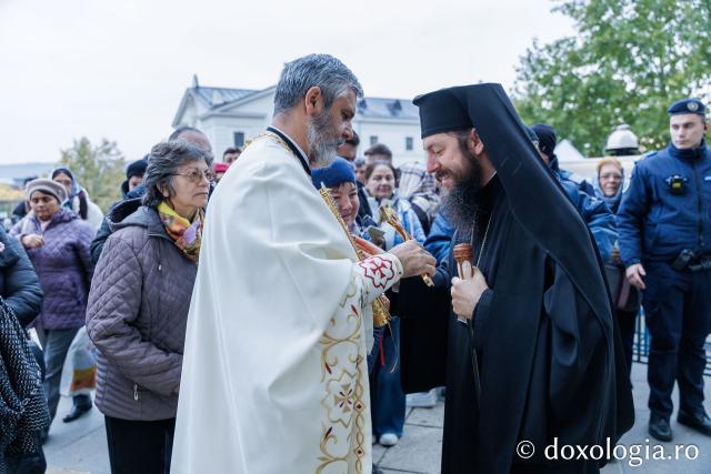 PS Părinte Damaschin Dorneanul a slujit la Catedrala Mitropolitană din Iași în ultima zi de hram