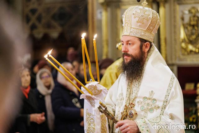 PS Părinte Damaschin Dorneanul a slujit la Catedrala Mitropolitană din Iași în ultima zi de hram