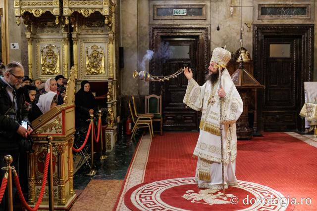 PS Părinte Damaschin Dorneanul a slujit la Catedrala Mitropolitană din Iași în ultima zi de hram