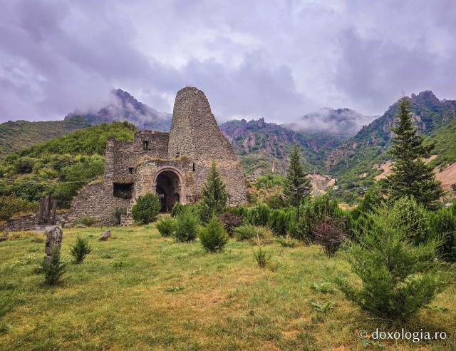 Mănăstirea Akthala din Armenia, renumită pentru frescele sale bizantine unice