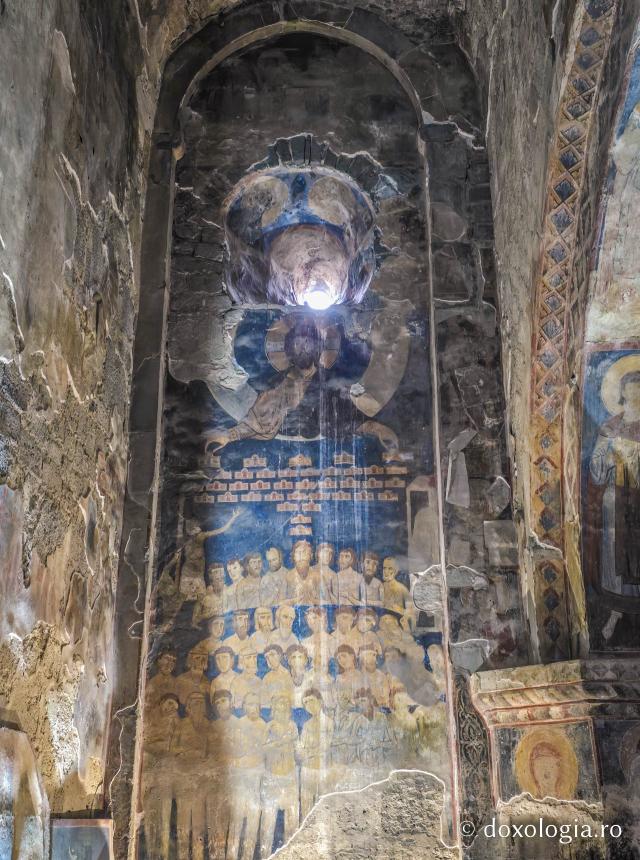 Mănăstirea Akthala din Armenia, renumită pentru frescele sale bizantine unice