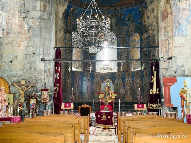 Mănăstirea Akthala din Armenia, renumită pentru frescele sale bizantine unice