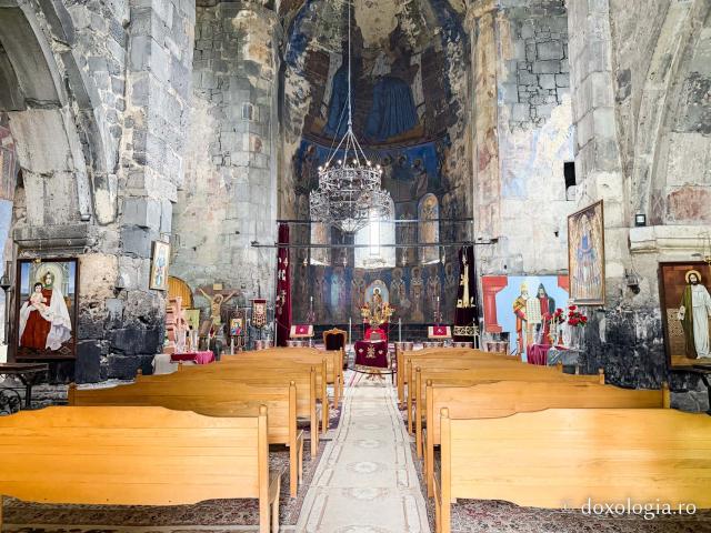 Mănăstirea Akthala din Armenia, renumită pentru frescele sale bizantine unice