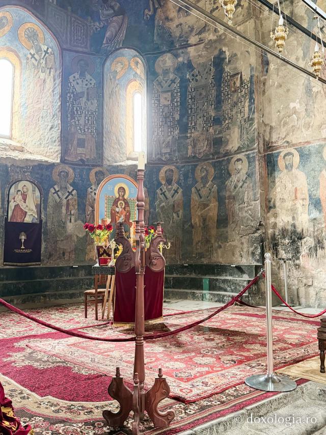 Mănăstirea Akthala din Armenia, renumită pentru frescele sale bizantine unice