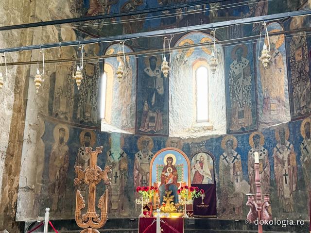 Mănăstirea Akthala din Armenia, renumită pentru frescele sale bizantine unice