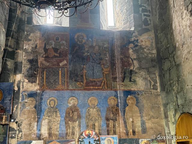 Mănăstirea Akthala din Armenia, renumită pentru frescele sale bizantine unice