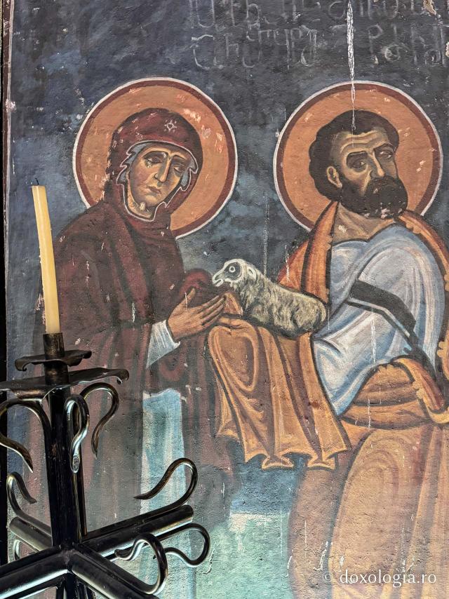 Mănăstirea Akthala din Armenia, renumită pentru frescele sale bizantine unice