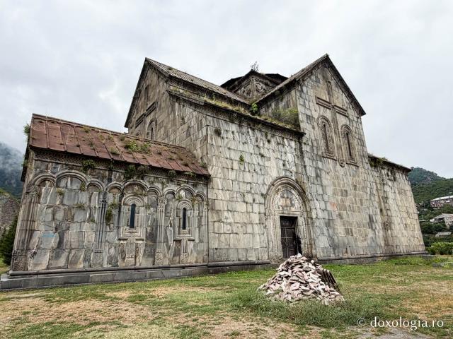 Mănăstirea Akthala din Armenia, renumită pentru frescele sale bizantine unice