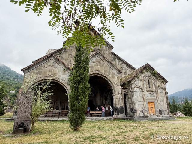 Mănăstirea Akthala din Armenia, renumită pentru frescele sale bizantine unice