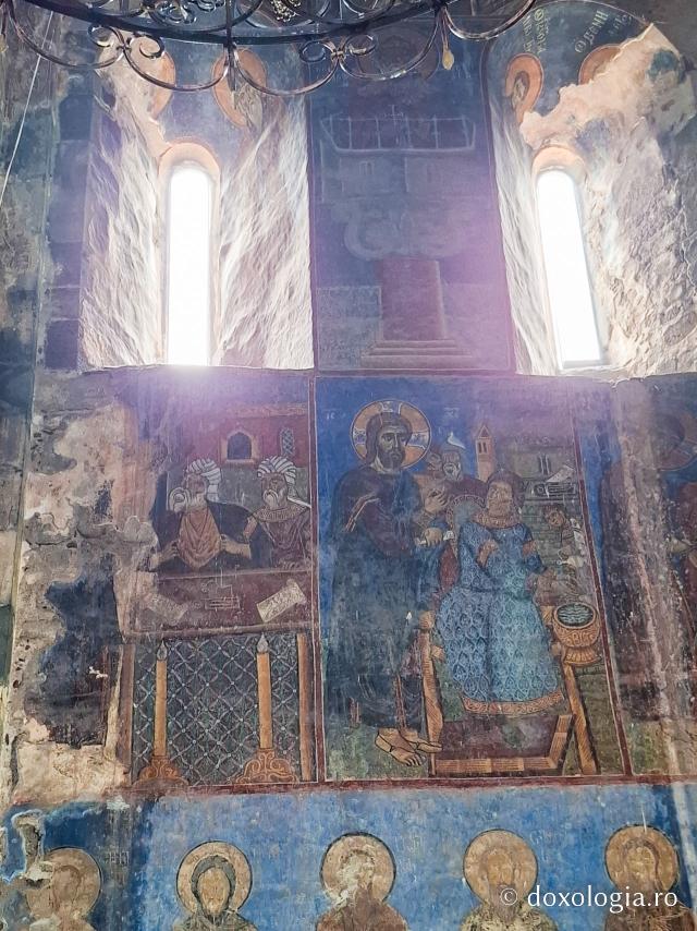 Mănăstirea Akthala din Armenia, renumită pentru frescele sale bizantine unice