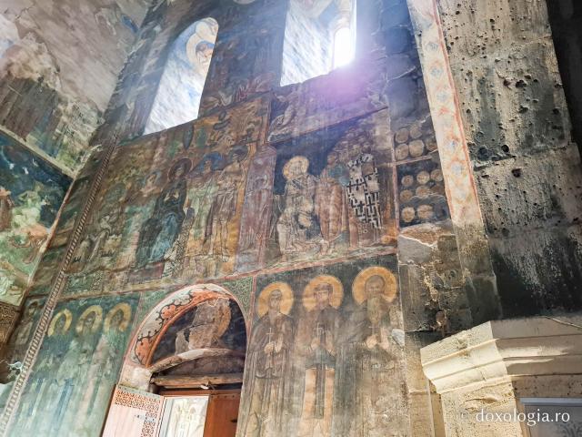 Mănăstirea Akthala din Armenia, renumită pentru frescele sale bizantine unice