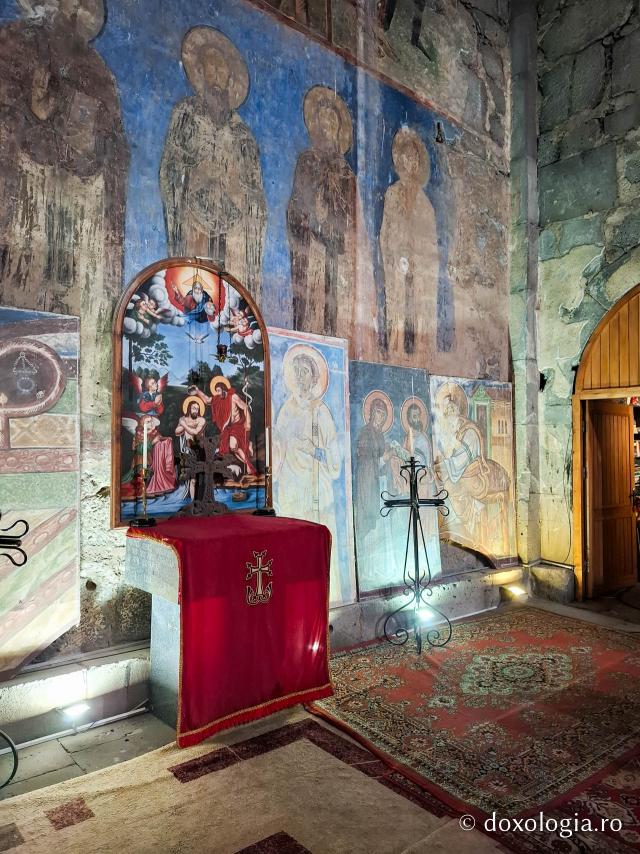 Mănăstirea Akthala din Armenia, renumită pentru frescele sale bizantine unice