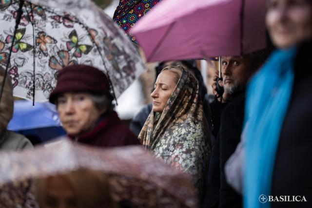 Pelerini la sărbătoarea Sfântului Dimitrie cel Nou
