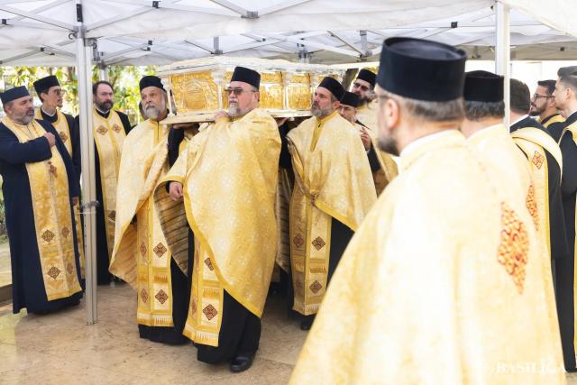 Priveghere la Mănăstirea Mihai Vodă din București în cinstea Sfântului Preot Mucenic Constantin Sârbu