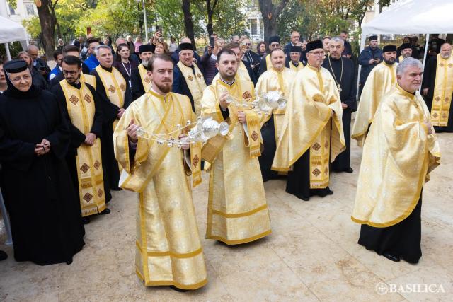 Priveghere la Mănăstirea Mihai Vodă din București în cinstea Sfântului Preot Mucenic Constantin Sârbu