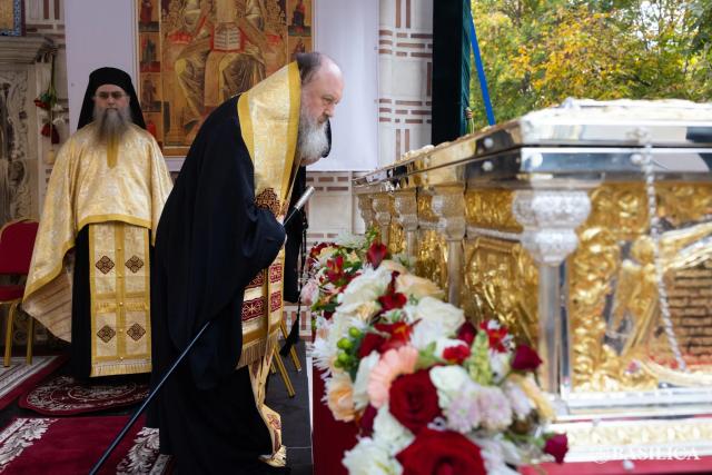 Priveghere la Mănăstirea Mihai Vodă din București în cinstea Sfântului Preot Mucenic Constantin Sârbu