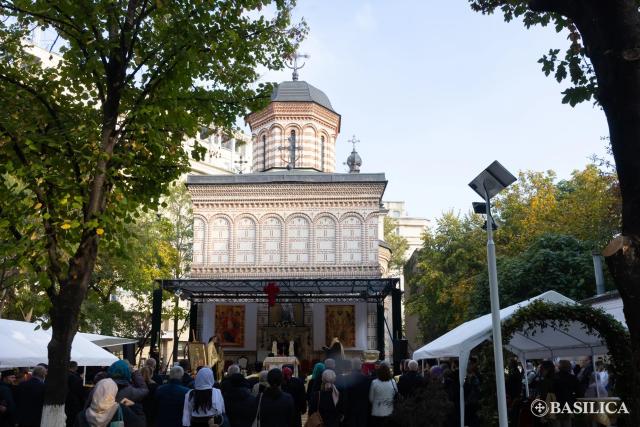 Priveghere la Mănăstirea Mihai Vodă din București în cinstea Sfântului Preot Mucenic Constantin Sârbu
