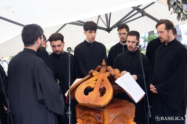 Priveghere la Mănăstirea Mihai Vodă din București în cinstea Sfântului Preot Mucenic Constantin Sârbu