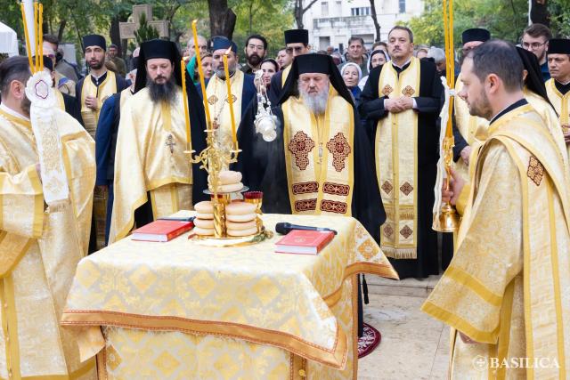 Priveghere la Mănăstirea Mihai Vodă din București în cinstea Sfântului Preot Mucenic Constantin Sârbu
