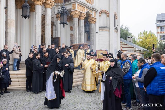 Procesiunea „Calea Sfinților” prin inima Capitalei