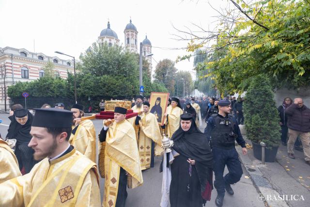 Procesiunea „Calea Sfinților” prin inima Capitalei