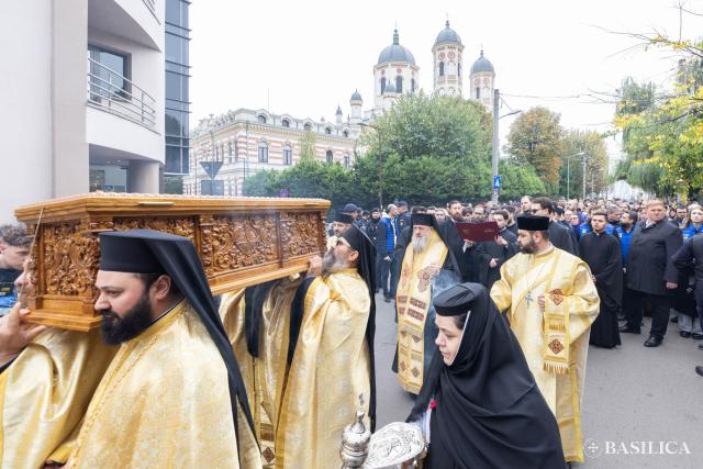 Procesiunea „Calea Sfinților” prin inima Capitalei