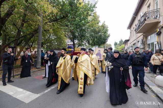 Procesiunea „Calea Sfinților” prin inima Capitalei