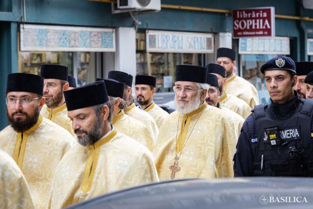 Procesiunea „Calea Sfinților” prin inima Capitalei
