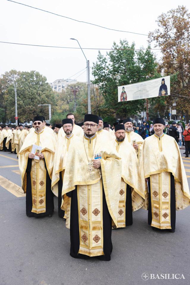Procesiunea „Calea Sfinților” prin inima Capitalei