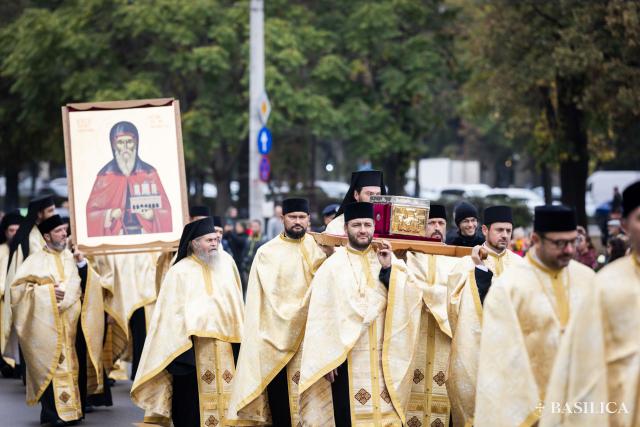 Procesiunea „Calea Sfinților” prin inima Capitalei