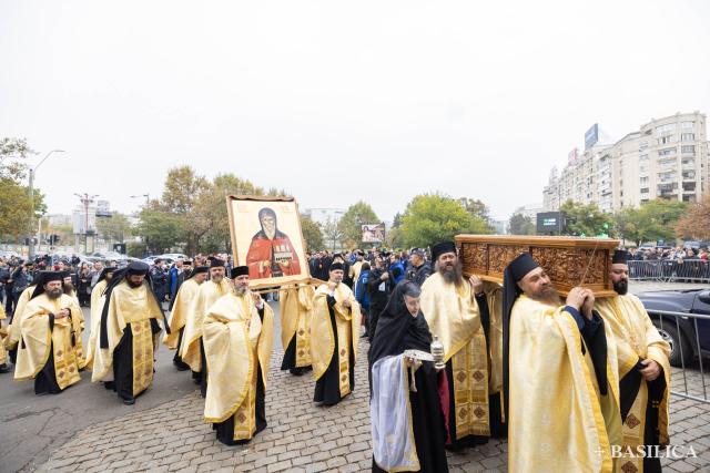 Procesiunea „Calea Sfinților” prin inima Capitalei