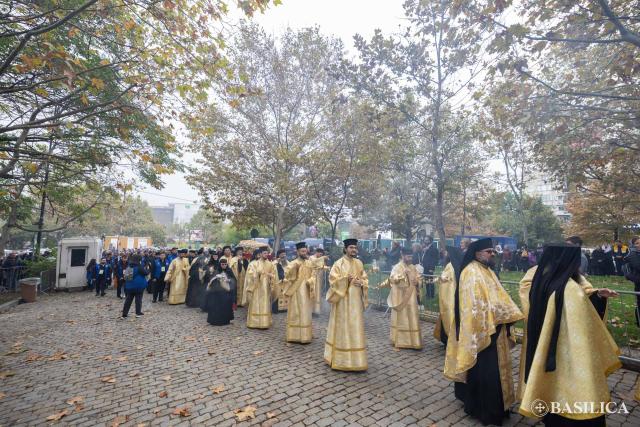 Procesiunea „Calea Sfinților” prin inima Capitalei