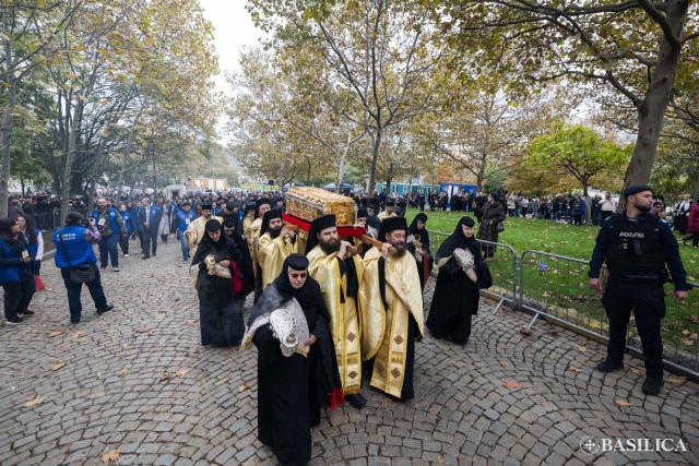 Procesiunea „Calea Sfinților” prin inima Capitalei