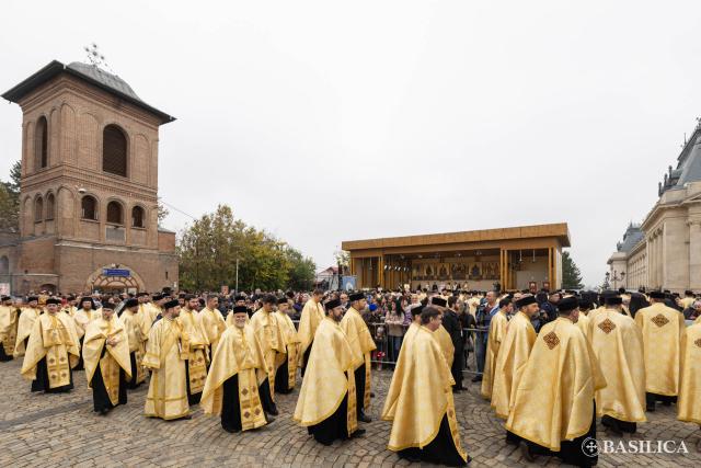 Procesiunea „Calea Sfinților” prin inima Capitalei