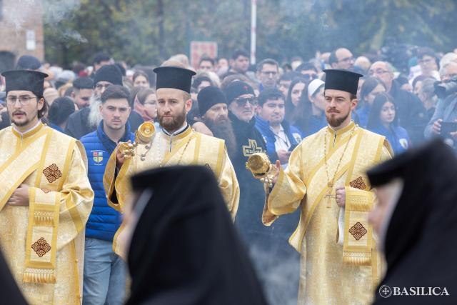 Procesiunea „Calea Sfinților” prin inima Capitalei