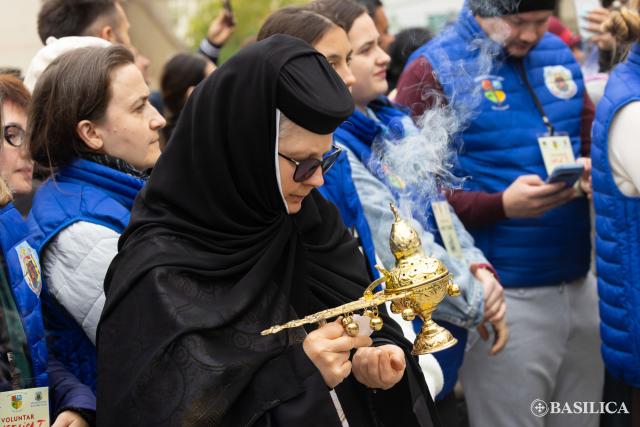 Procesiunea „Calea Sfinților” prin inima Capitalei